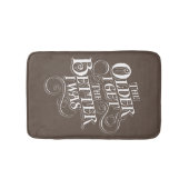 Tapis De Bain Plus âgé (Devant)