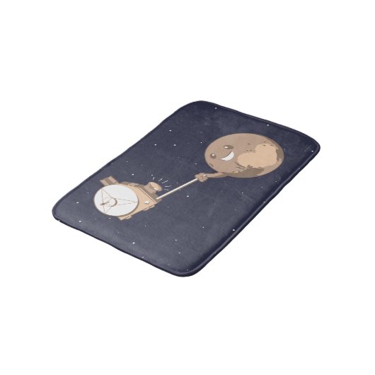 Tapis De Bain Pluton Selfie (Angle)