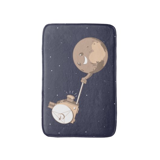 Tapis De Bain Pluton Selfie (Devant (Vertical))