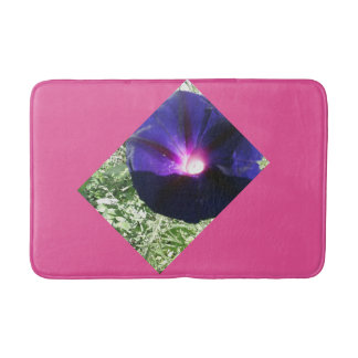 Tapis De Bain Plutôt rose et violet chaud Floral