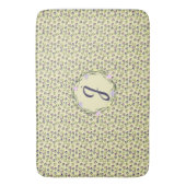 Tapis De Bain Plutôt rose et violet et jaune (devant Vertical)
