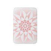 Tapis De Bain Plutôt rose Gradient Floral Bath Mat (Devant (Vertical))