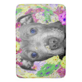 Tapis De Bain Poignée, Mat de bain en mousse de mémoire, (devant Vertical)