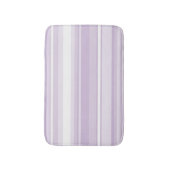 Tapis De Bain Poignée rayures violettes (Devant (Vertical))