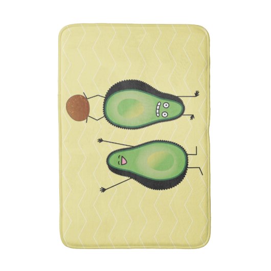 Tapis De Bain Poignée verte de stand d'applaudissements amusant (Devant (Vertical))