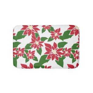 Tapis De Bain Poinsettia