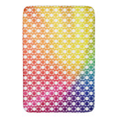 Tapis De Bain Point arc-en-ciel (devant Vertical)