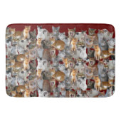Tapis De Bain Point de rencontre des chats - mignon (Devant)