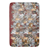 Tapis De Bain Point de rencontre des chats - mignon (devant Vertical)