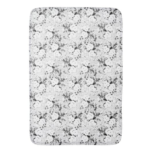 Tapis De Bain Point, vache noire (devant Vertical)