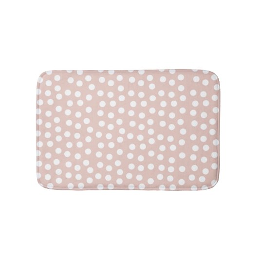 Tapis De Bain Pointe rose pâle (Devant)