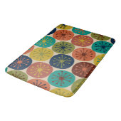 Tapis De Bain Points atomiques modernes du milieu du siècle Moti (Angle)