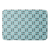 Tapis De Bain Points bleus et oranges 4 (Devant)