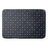 Tapis De Bain Points Bleus et Pêche (Devant)
