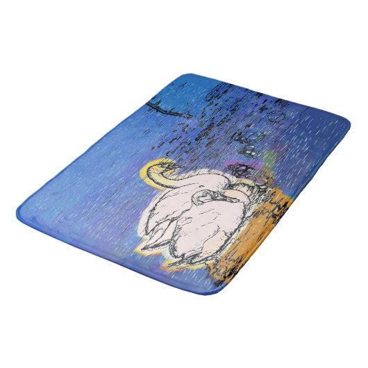 TAPIS DE BAIN POINTS CUITS (Angle)