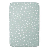 Tapis De Bain Points Dalmatiens verts, Points Dalmatiens, Pots D (devant Vertical)