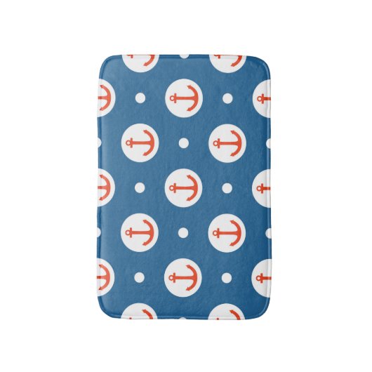 Tapis De Bain Points d'Ancre (Devant (Vertical))