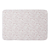 Tapis De Bain Points d'aquarelle Ruby Confetti (Devant)