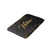 Tapis De Bain Points d'or (Angle)