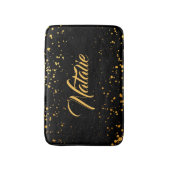Tapis De Bain Points d'or (Devant (Vertical))