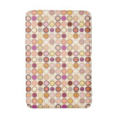 Tapis De Bain Points modernes du milieu du siècle - beige & neut (Devant (Vertical))