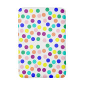 Tapis De Bain Points multicolores (Devant (Vertical))