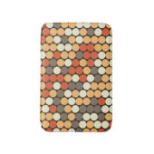 Tapis De Bain Points rétro (Devant (Vertical))