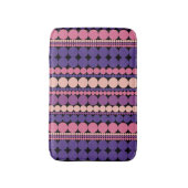 Tapis De Bain Points rétro Motif Mat de bain (Devant (Vertical))