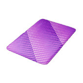 Tapis De Bain Points satinés - violet et orchidée (Angle)