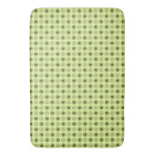Tapis De Bain Points verts (devant Vertical)