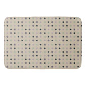 Tapis De Bain Points verts, roses, violets, bleus (Devant)