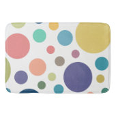 Tapis De Bain Pois colorés (Devant)