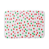 Tapis De Bain Pois de Noël (Devant)