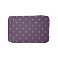 pois foncé et mauve-clair élégant