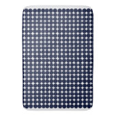 Tapis De Bain Pois moderne noir et blanc (devant Vertical)