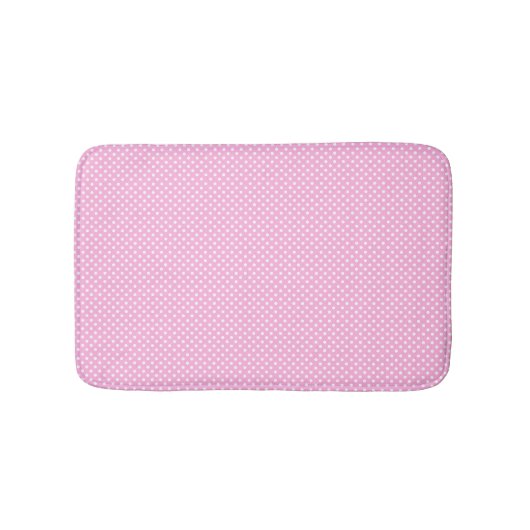 Tapis De Bain Pois rose (Devant)