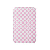 Tapis De Bain Pois rose d'Ombre (Devant (Vertical))