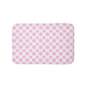 Tapis De Bain Pois rose d'Ombre (Devant)