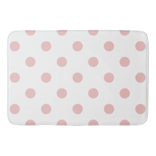 Tapis De Bain Pois roses