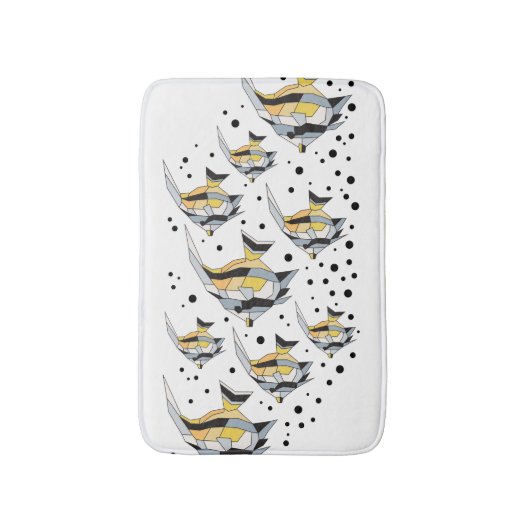 Tapis De Bain Poisson (Devant (Vertical))
