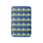 Tapis De Bain Poisson à gelée verte (Devant (Vertical))