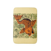 Tapis De Bain Poisson Antique Carrelage Ancien art (Devant (Vertical))
