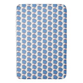 Tapis De Bain Poisson bleu et rouge (devant Vertical)