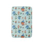 Tapis De Bain Poisson Carton mignon (Devant (Vertical))