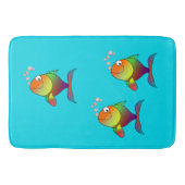 Tapis De Bain Poisson coloré (Devant)