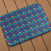 Tapis De Bain Poisson coloré