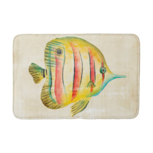 Tapis De Bain Poisson coloré
