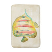 Tapis De Bain Poisson coloré (Devant (Vertical))