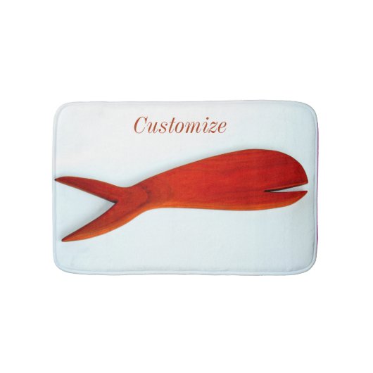 Tapis De Bain poisson de bois de cerisier Thunder_Cove (Devant)