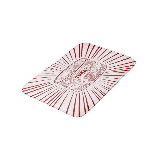 Tapis De Bain Poisson de thon (Angle)
